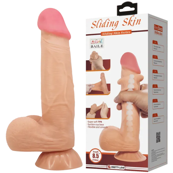 Dildos Sliding Skin Series 85 Dildo Multiple Colours Pretty Love Dildos Sliding Skin Series 85 Dildo Multiple Colours Pretty Love