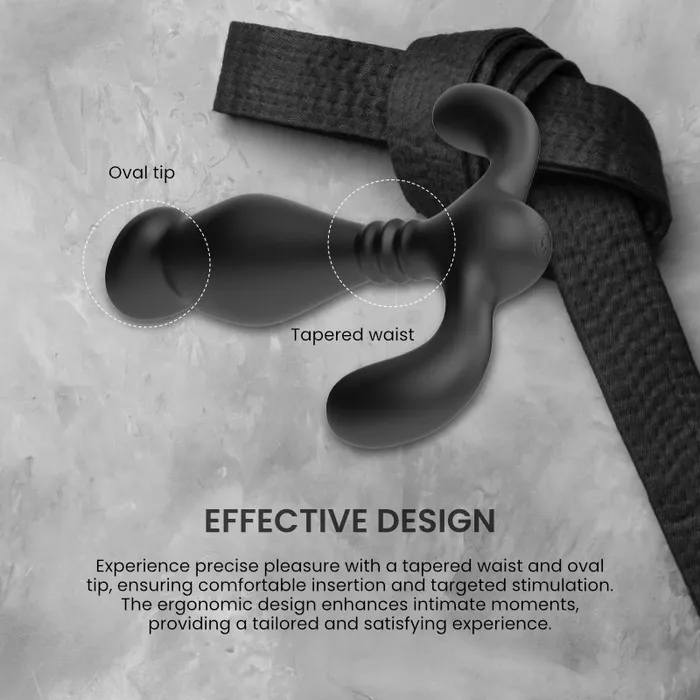 FRISKY BUSINESS SG Male Sex Toys Tushy Tingle Prostate Massager with Triple Motors