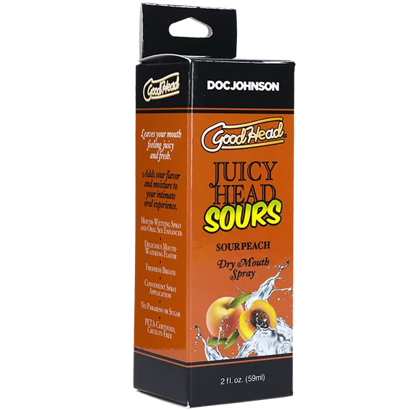 GoodHead Juicy Head Sour Dry Mouth Spray 2 floz59ml Doc Johnson Male Sex Toys GoodHead Juicy Head Sour Dry Mouth Spray 2 floz59ml Doc Johnson Male Sex Toys
