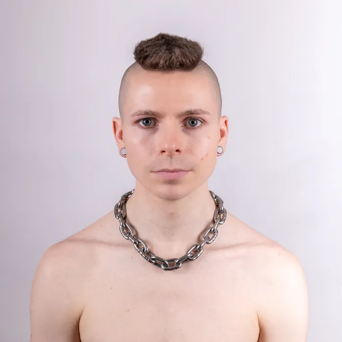 Dildos REGULATION Build It 6mm Stainless Steel Chain Collar Dildos REGULATION Build It 6mm Stainless Steel Chain Collar
