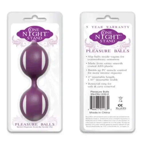 Evolved Vibrators Evolved One Night Stand Pleasure Balls Kegel Trainer Purple