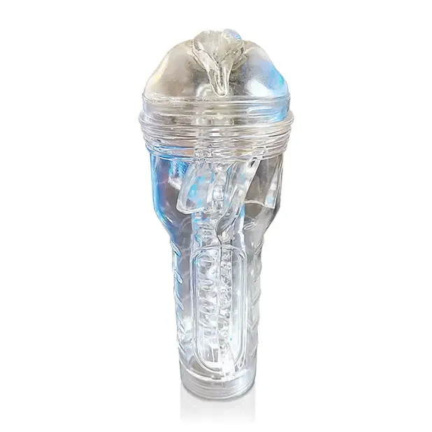 Global Novelties LLC Male Sex Toys Happy Endings MSTR B8 In The Clear Pussy Stroker Squeeze Box Canister Global Novelties LLC Male Sex Toys Happy Endings MSTR B8 In The Clear Pussy Stroker Squeeze Box Canister
