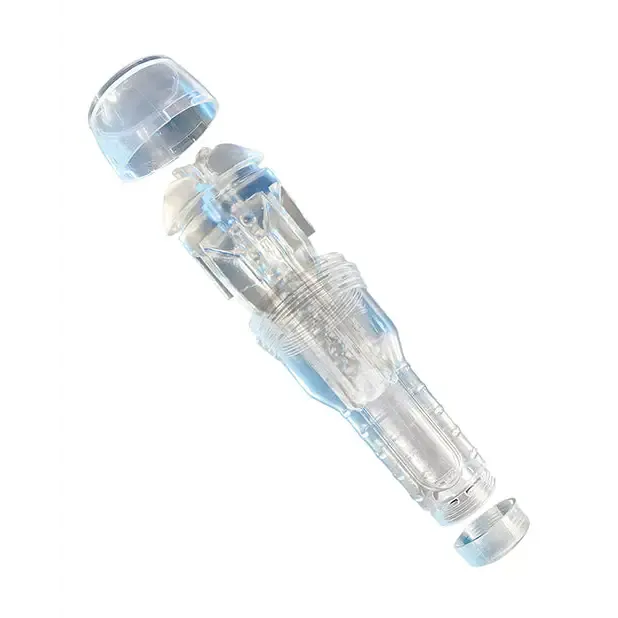 Global Novelties LLC Male Sex Toys Happy Endings MSTR B8 In The Clear Pussy Stroker Squeeze Box Canister Global Novelties LLC Male Sex Toys Happy Endings MSTR B8 In The Clear Pussy Stroker Squeeze Box Canister