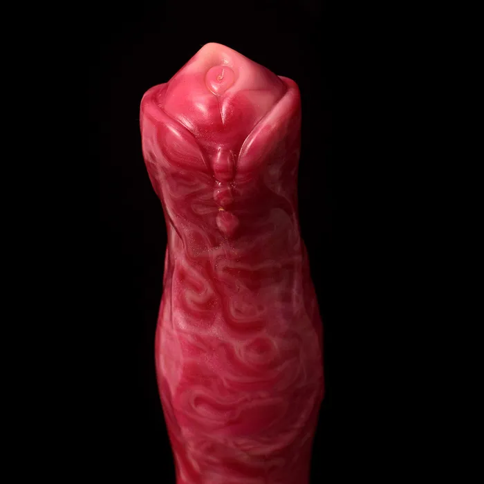 NX5028 Realistic Dog Wolf Penis Shaped Liquid Silicone Animal Dildo 83 inch with Suction Cup Modi Female Sex Toys