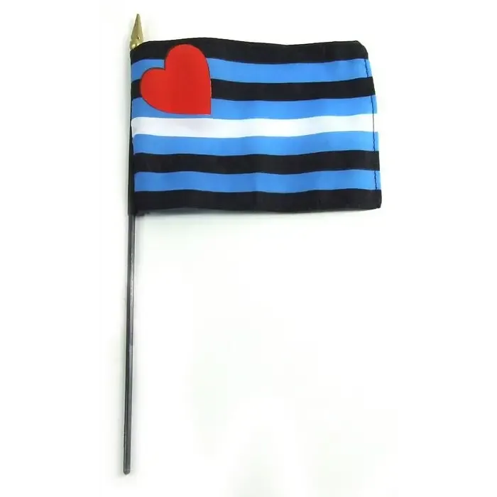 PHS INTERNATIONAL Leather Stick 4 X 6 Flag Restraints