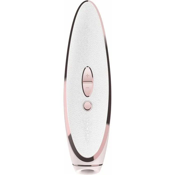 Satisfyer Prtporter Clitoral Air Pulse Vibrator White RoseGold Satisfyer Vibrators Satisfyer Prtporter Clitoral Air Pulse Vibrator White RoseGold Satisfyer Vibrators