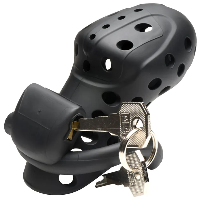 XR Brands Male Sex Toys Master Series Lockdown Chastity Cage