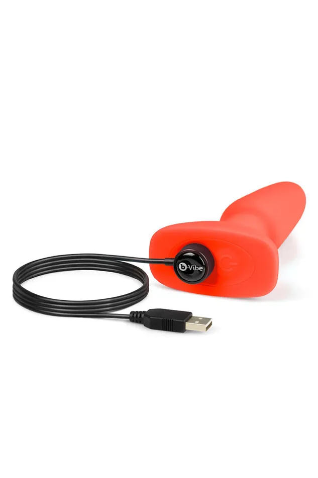 Anal BVibe bVibe Rimming 2 Butt Plug Orange