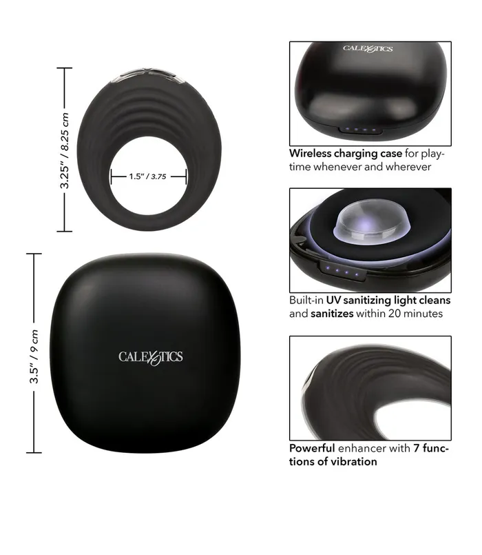 Male Sex Toys California Exotics My Pod Enhancer Penis Ring