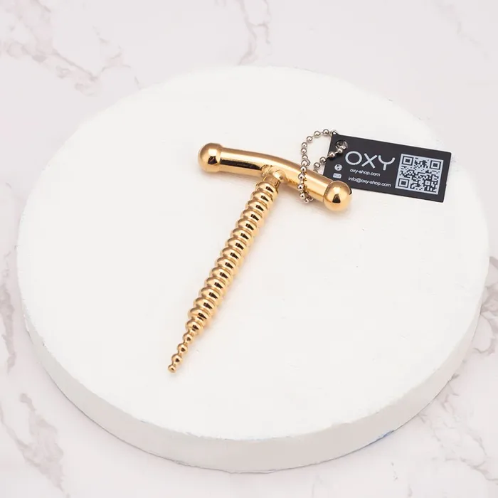 Male Sex Toys Oxyshop The CorkScrew Penis plug 03In wide