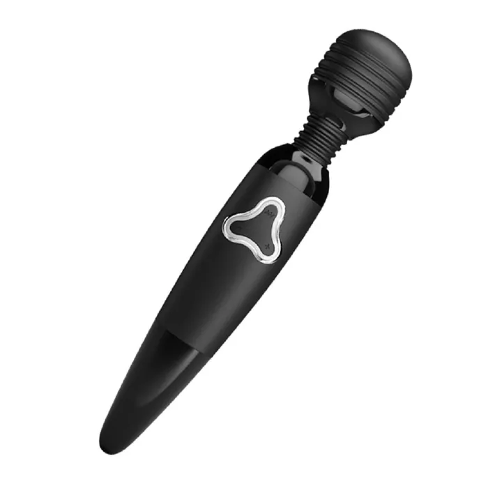 Vibrators Pretty Love Pretty Love Body Wand With Led Light Black