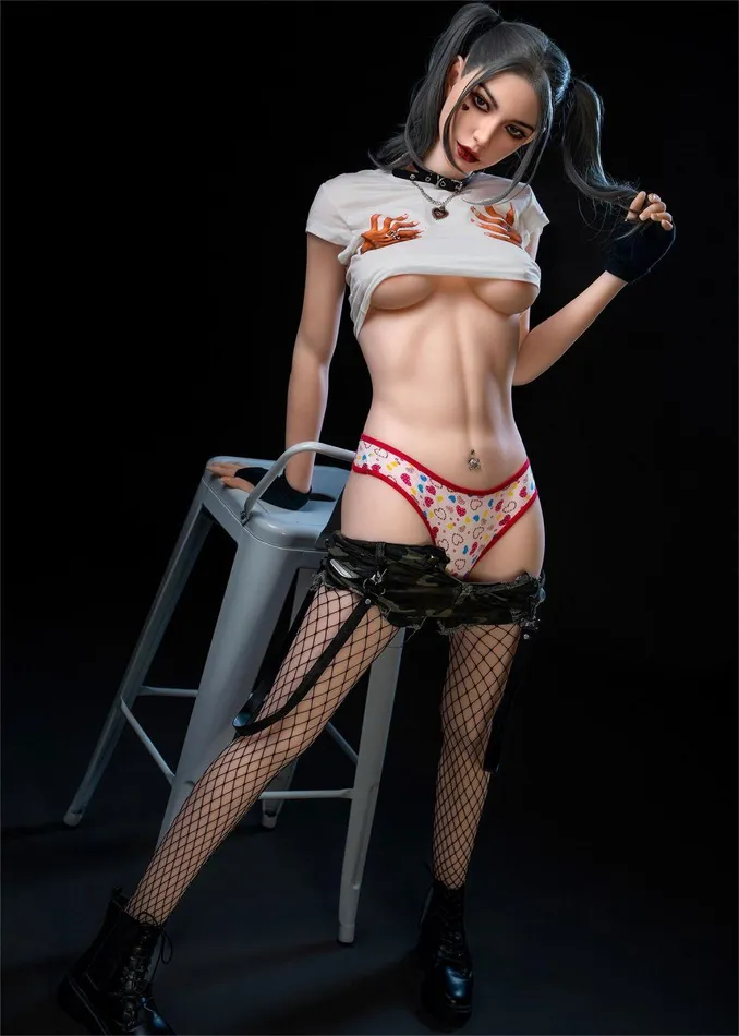 681IN 882LB Doll White Skin Grey Hair Sexy Doll Dual Channel Ass and Vaginal US Stock Available ONLY propinkup Male Sex Toys