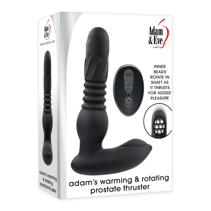 Adam Eve Anal Adam Eve Adams Remote Warming and Rotating Prostate Thruster Massager Black Adam Eve Anal Adam Eve Adams Remote Warming and Rotating Prostate Thruster Massager Black