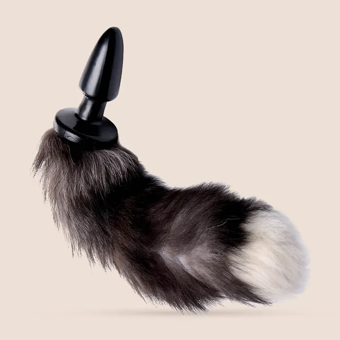 Anal XR Brands Faux Fox Butt Plug flexible anal plug