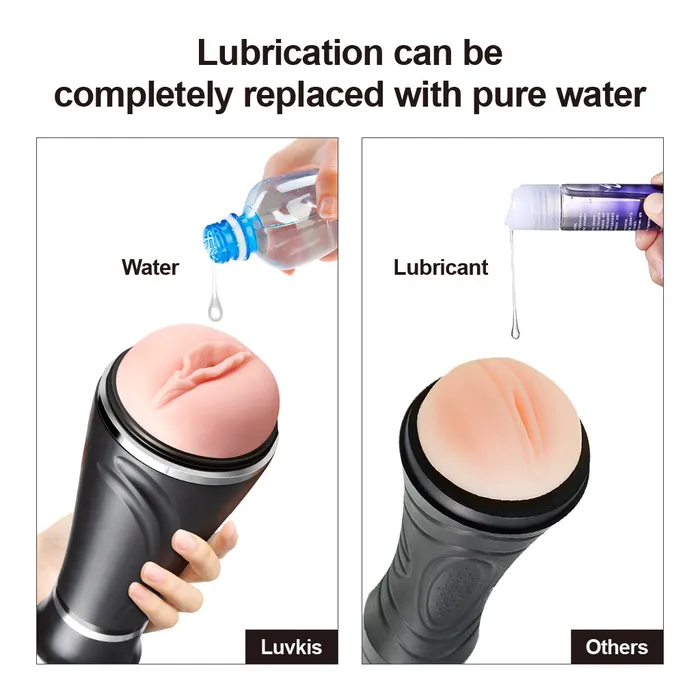 Male Sex Toys Luvkis Male Masturbators Cup Sex Toys for Men Vagina 3D Realistic