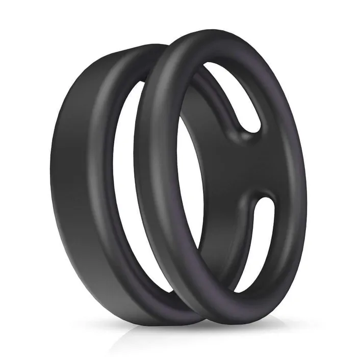 Male Sex Toys propinkup SHANDE Silicone Erection Enhancing Dual Penis Ring