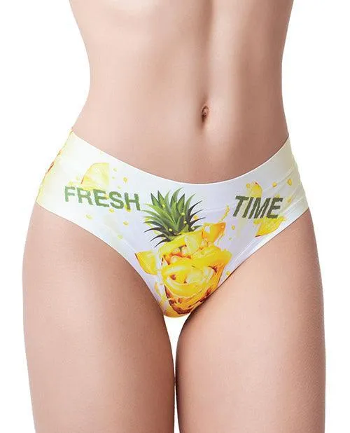 Mememe Fresh Summer Pineapple Printed Slip Mememe Usa LLC Vibrators