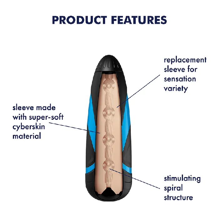 Satisfyer Satisfyer Satisfyer Men Masturbator Sleeve Male Sex Toys