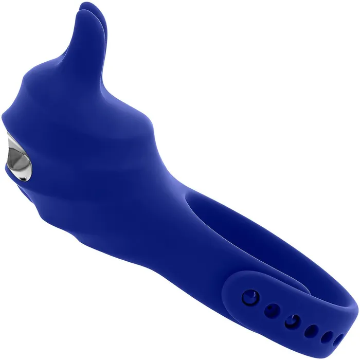 Zero Tolerance Zero Tolerance Adjustable Fun Ring Remote Control Cock Ring Blue Male Sex Toys