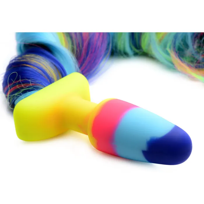Rainbow Unicorn Tail Anal Plug Tailz Anal