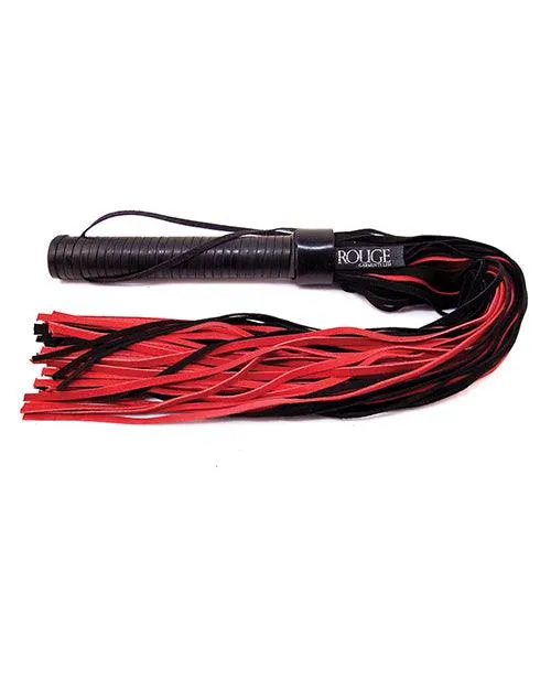 Rouge Group Ltd Rouge Suede Flogger Wleather Handle Restraints