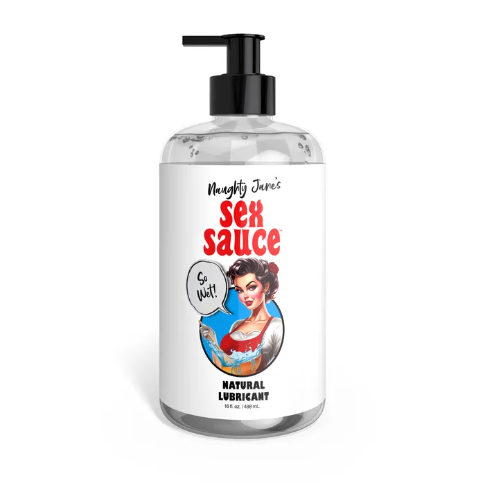 Sexual Health Wellbeing Naughty Janes Sex Sauce Natural Lubricant 16oz Naughty Janes Sex Sauce