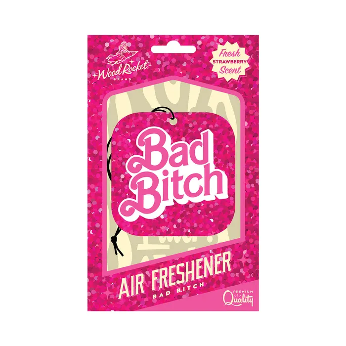 Wood Rocket LLC Vibrators Air Freshener Bad Bitch