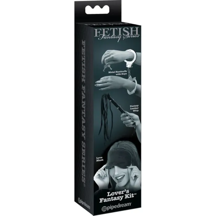 Couples Fetish Fantasy Series Fetish Fantasy Series Limited Edition Lovers Fantasy Kit Black Silver