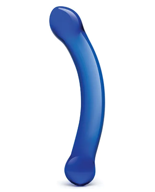 Dildos Open Desires Glas 6 Curved GSpot Glass Dildo