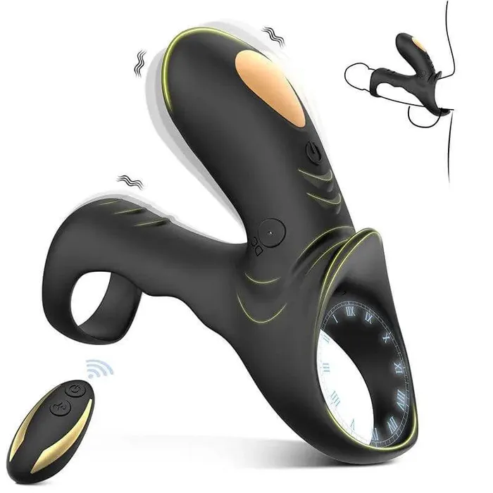 Female Sex Toys Inyarose Dual Vibration Remote Control Prostate Vibrator