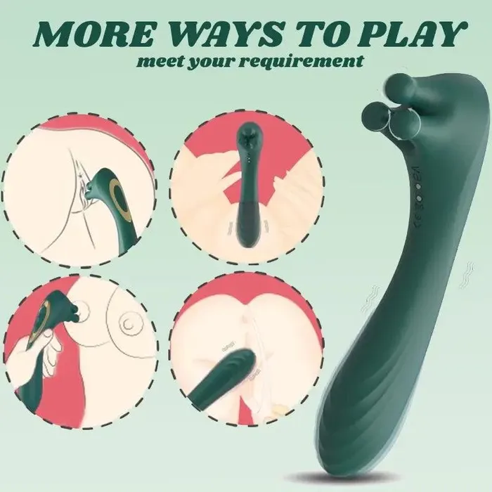 Female Sex Toys Inyarose Kneading Rotating GSpot Vibrator