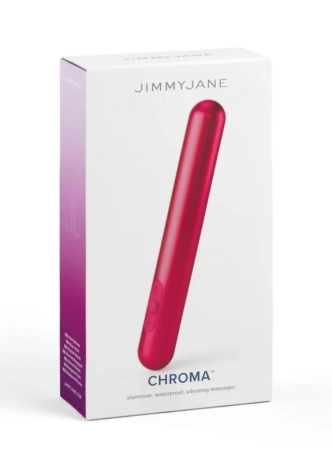 Female Sex Toys Jimmyjane Jimmyjane Chroma Metal Rechargeable Vibrator