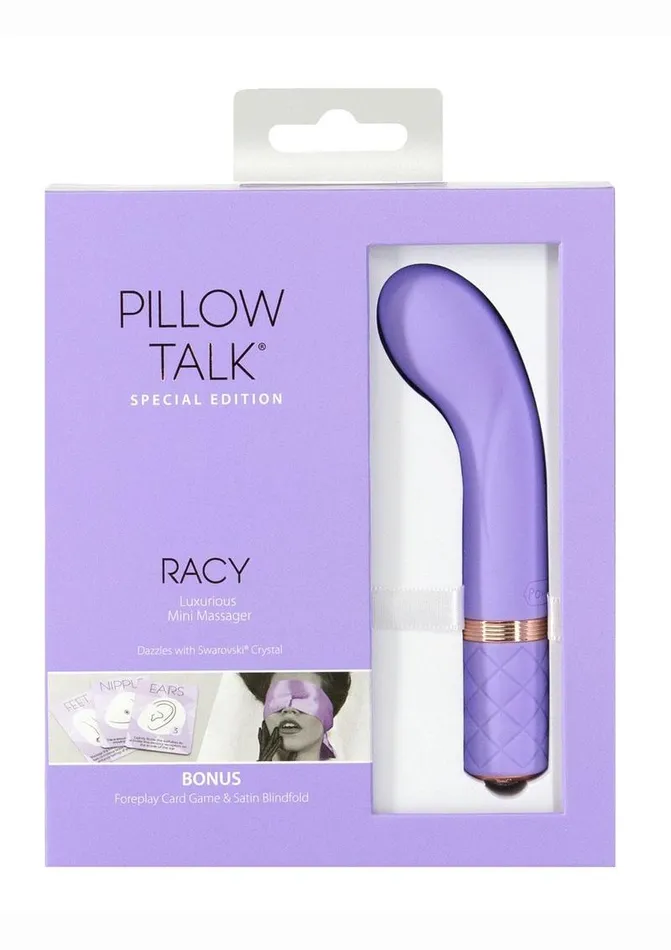 Female Sex Toys Pillowtalk Pillow Talk Special Edition Racy Silicone Rechargeable GSpot Mini Vibrator