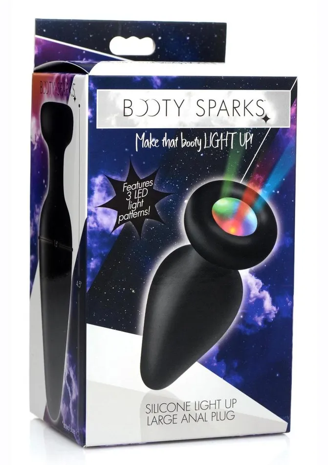 Male Sex Toys Booty Sparks Booty Sparks Silicone LightUp Anal Plug