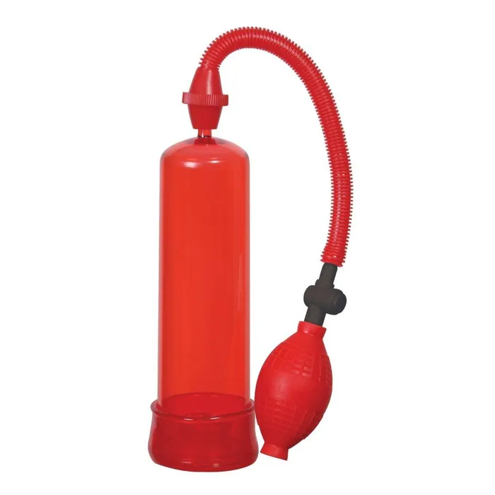 Me You Us Pumped Up Fire Penis Pump Red Me You Us Male Sex Toys