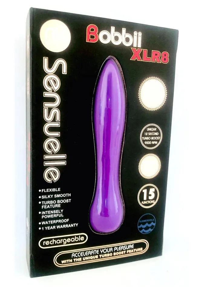 Nu Sensuelle Bobbii Xlr8 Rechargeable Silicone Vibrator Nu Sensuelle Female Sex Toys