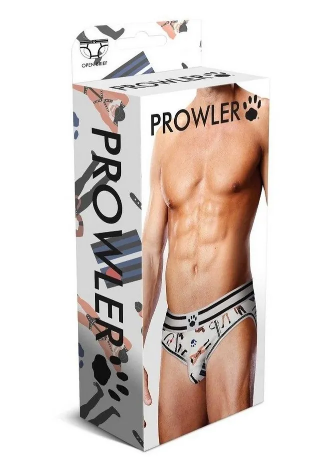 Prowler Prowler Leather Pride Open Brief Female Sex Toys