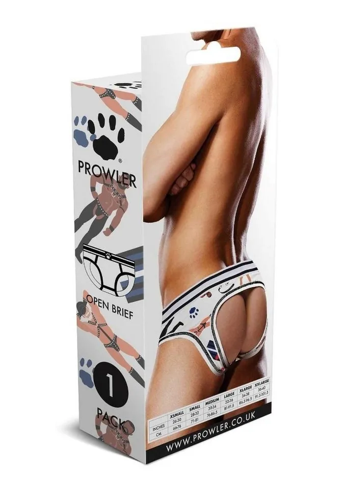 Prowler Prowler Leather Pride Open Brief Female Sex Toys