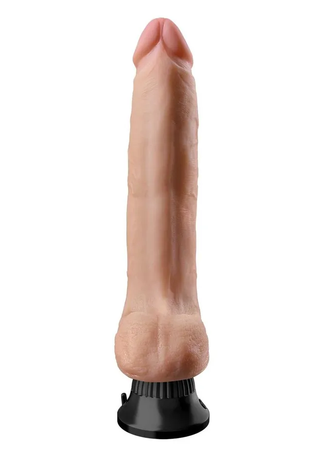 Real Feel Deluxe No 10 Wallbanger Vibrating Dildo with Balls Real Feel Deluxe Female Sex Toys Real Feel Deluxe No 10 Wallbanger Vibrating Dildo with Balls Real Feel Deluxe Female Sex Toys