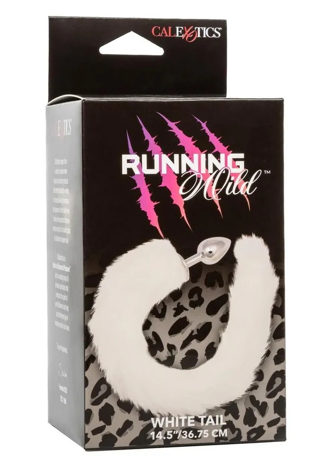 Running Wild Faux Fur Tail and Metallic Anal Plug Running Wild Male Sex Toys