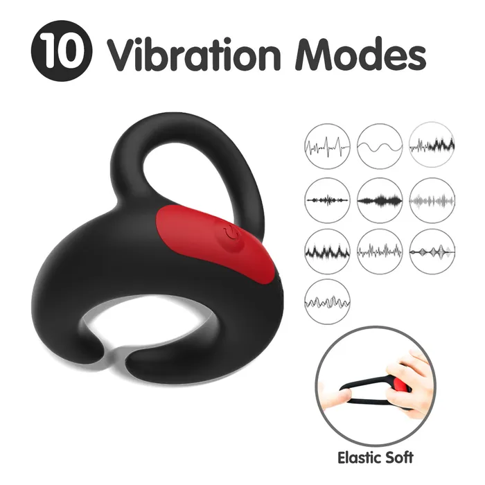 The Bad Peach Store Male Sex Toys PulseLoop Luxury 10 Function Rechargeable Silicone Cock Ring The Bad Peach Store Male Sex Toys PulseLoop Luxury 10 Function Rechargeable Silicone Cock Ring