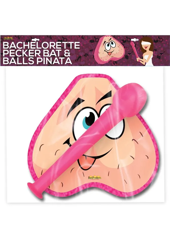 Bachelorette Dildos Bachelorette Pecker Bat and Balls Pinata Combo