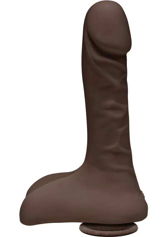 Female Sex Toys The D The D Super D Ultraskyn Dildo with Balls