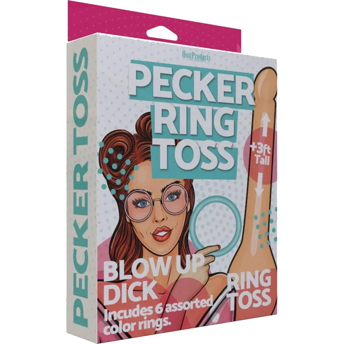 Hott Products Male Sex Toys Inflatable Pecker Ring Toss Hott Products Male Sex Toys Inflatable Pecker Ring Toss