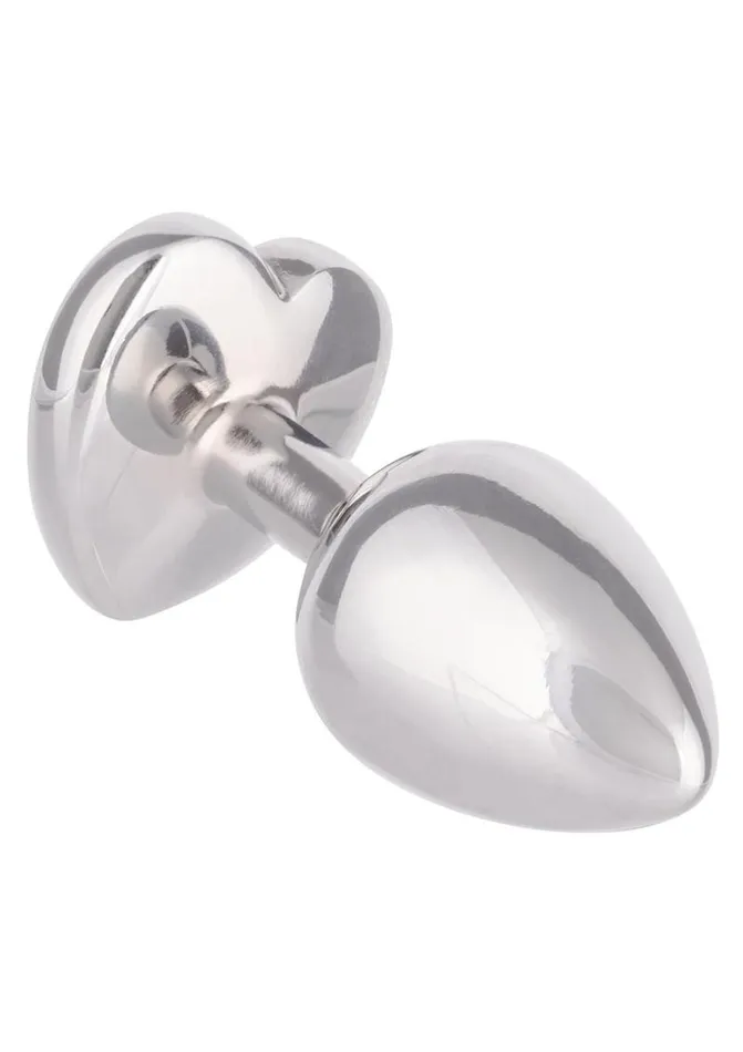 Jewel Anal Jewel Ruby Heart Aluminum Anal Plug