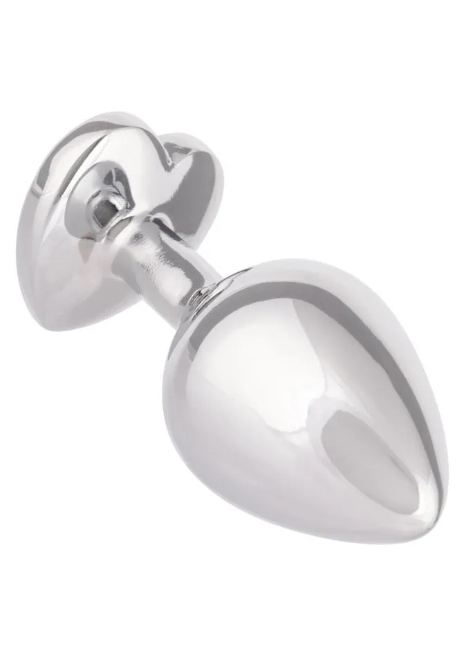 Jewel Anal Jewel Ruby Heart Aluminum Anal Plug
