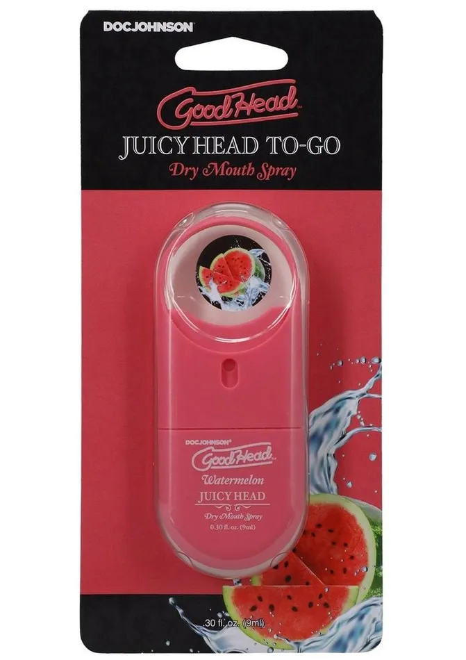 Male Sex Toys GoodHead Goodhead Juicy Head Dry Mouth Spray ToGo Watermelon