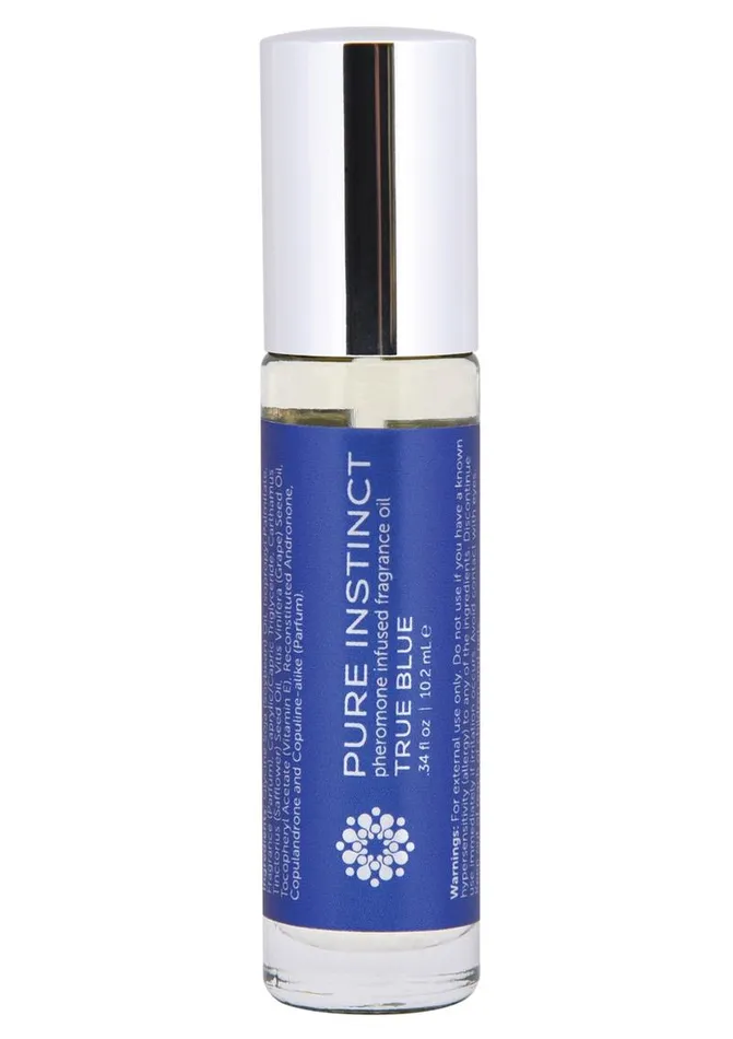 Pure Instinct Vibrators Pure Instinct Pheromone Fragrance Oil True Blue Roll On