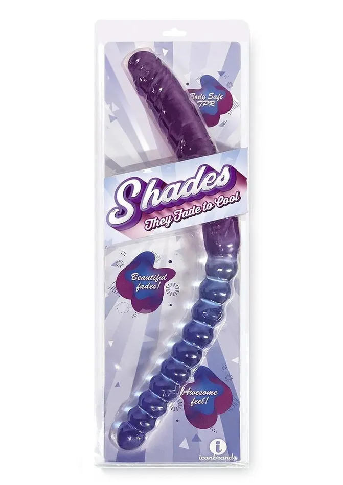 Shades Gradient Jelly Double Dong Shades Dildos