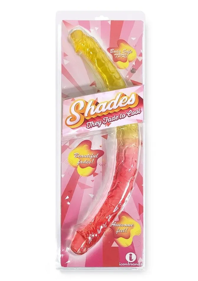 Shades Gradient Jelly Double Dong Shades Dildos